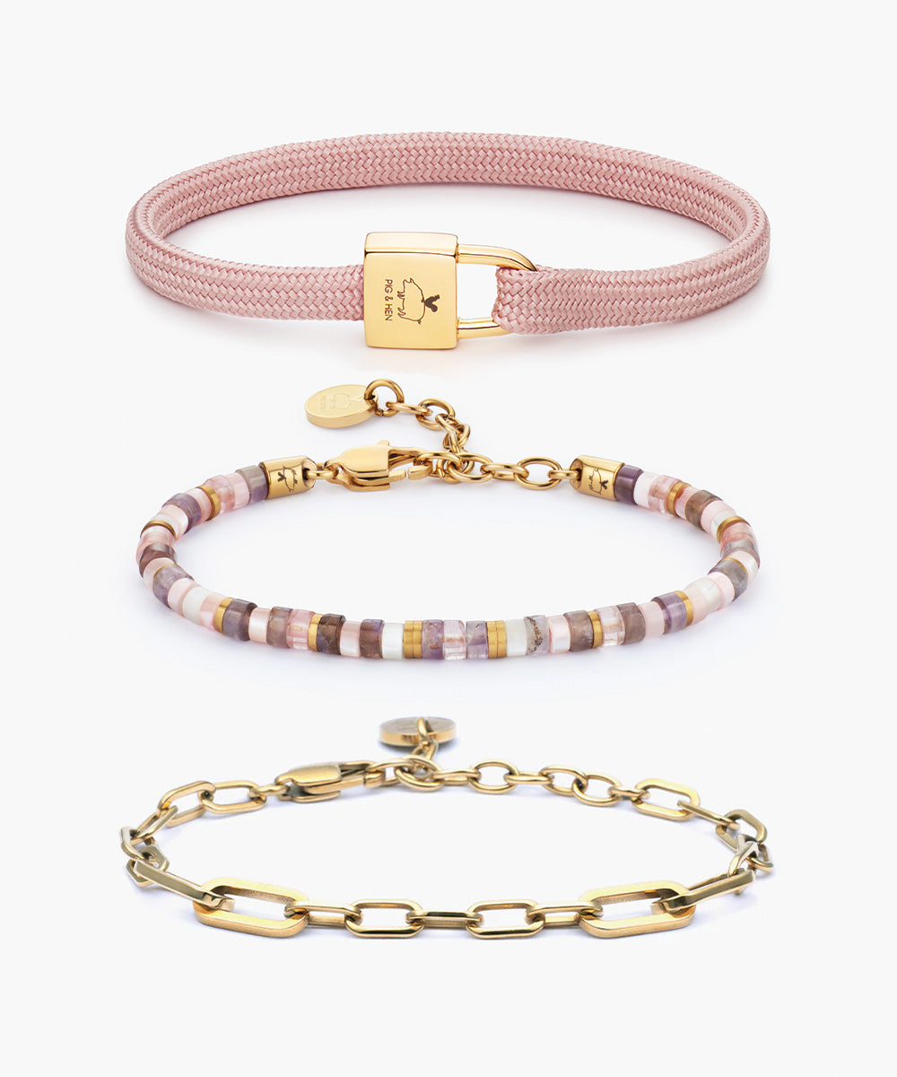 Billy Dusty Pink & Brontide Vienna & Julie Set
