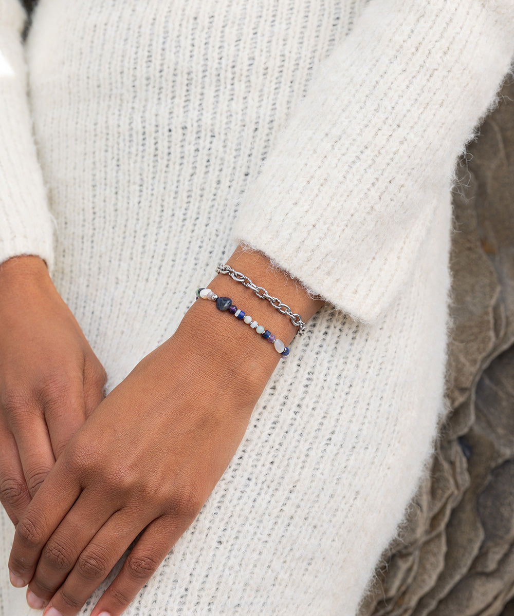 Brontide Mosaic Novara | Silver