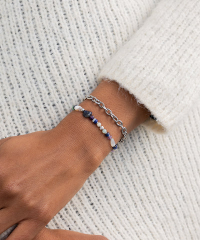 Brontide Mosaic Novara | Silver