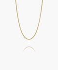 Curb Chain Necklace Gold