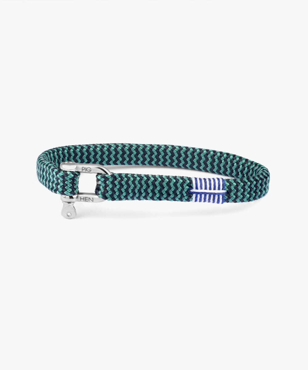 Vicious Vik Patina Green - Navy | Silver