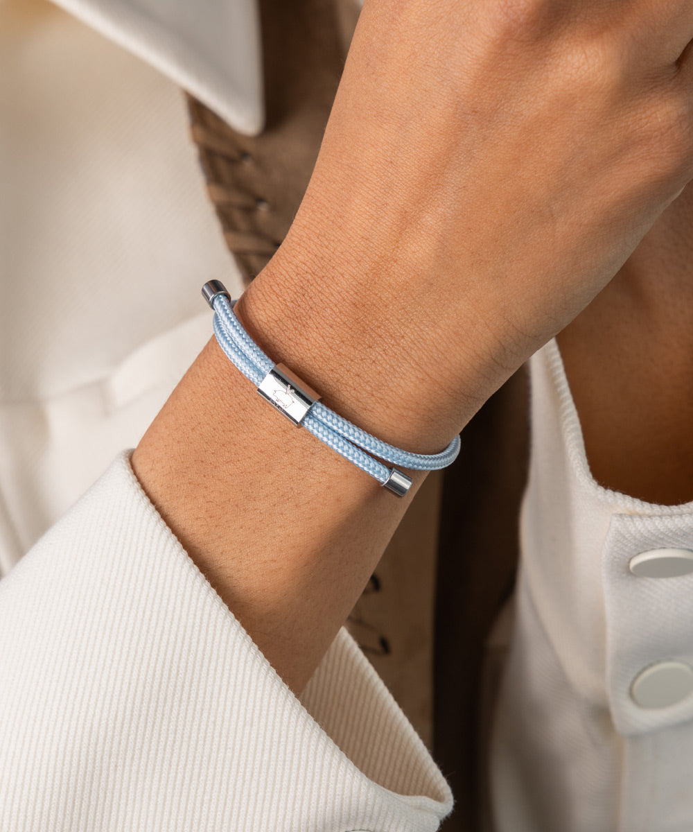 Lewis Arctic Blue | Silver – Pig & Hen