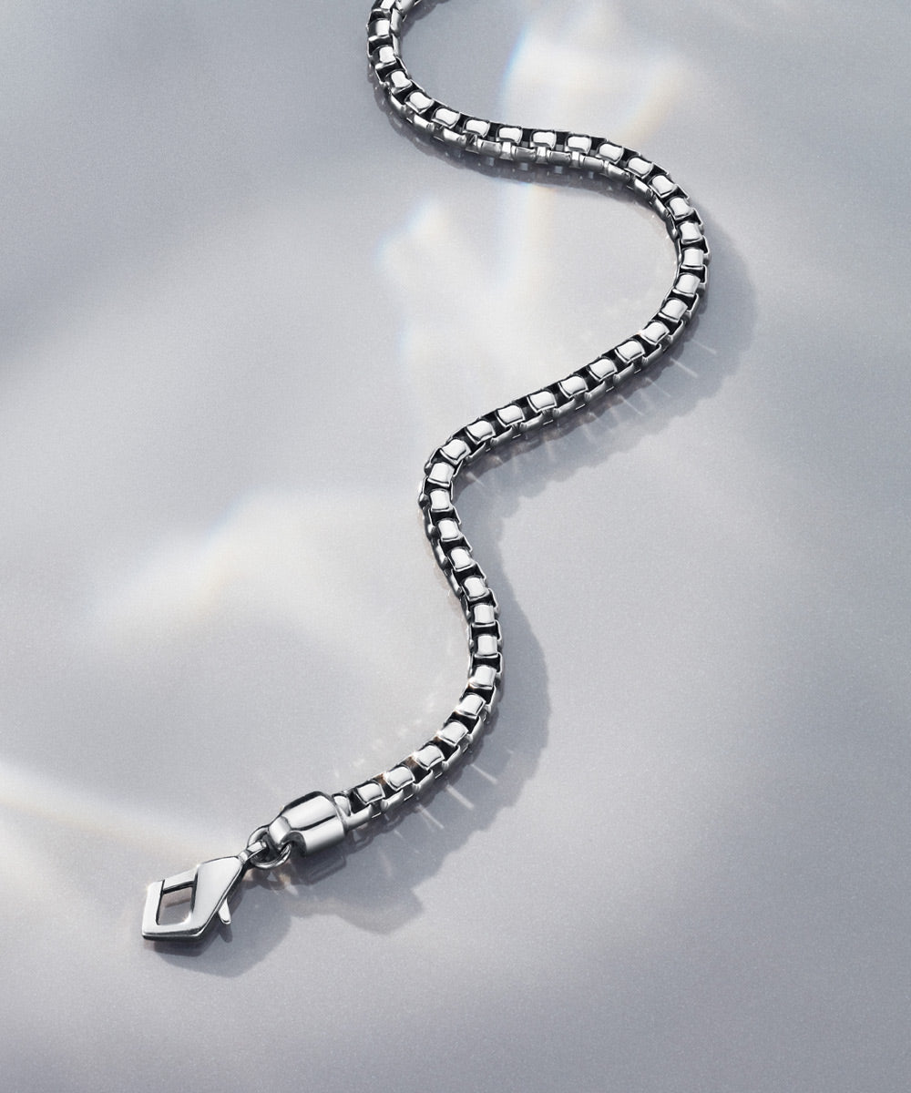 Mariner Box Chain 3.5mm – Pig & Hen