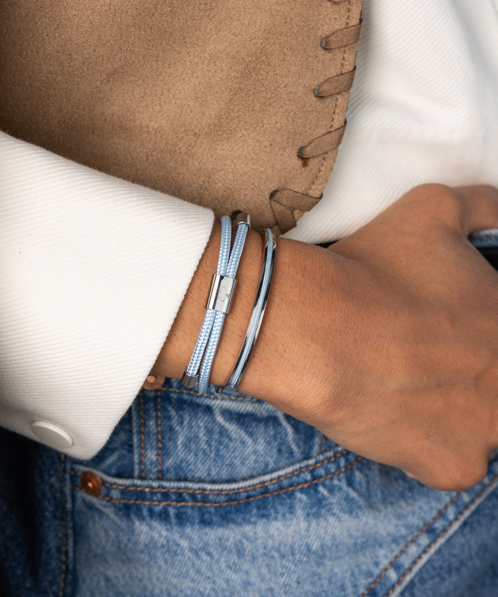 Lewis Arctic Blue | Silver – Pig & Hen