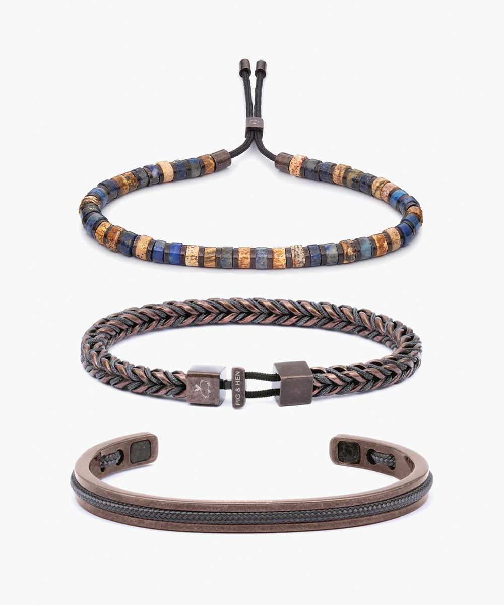 Catena Foxtail Slate Gray & Brontide Nagano & Navarch Set