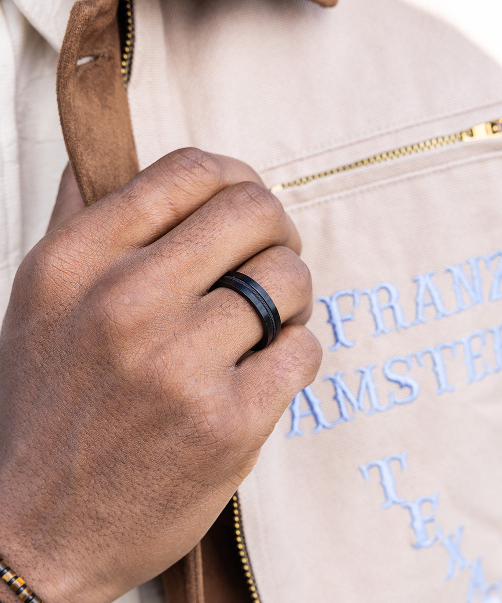 Navarch 6mm Ring Black  | Black