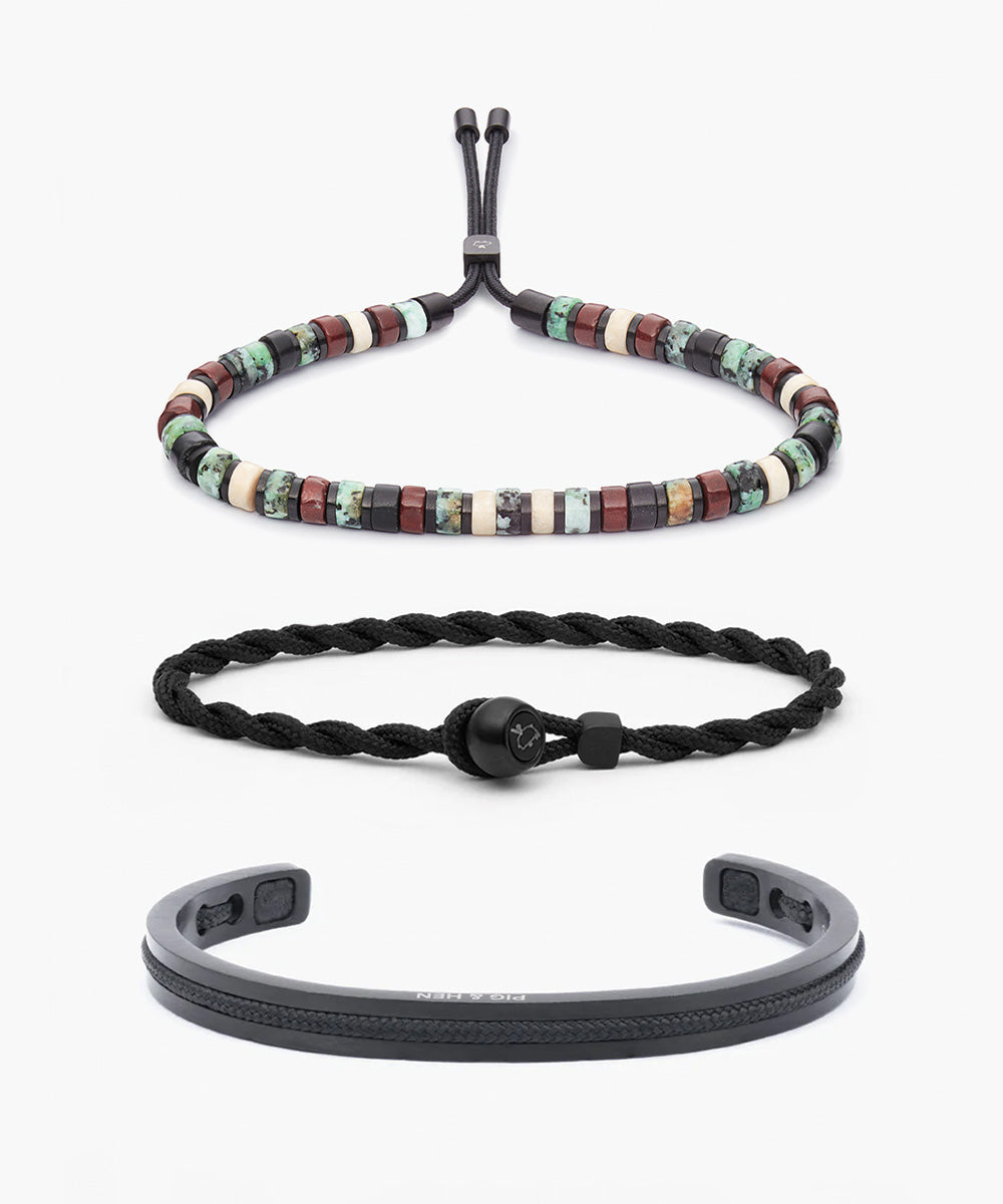 Brontide 4mm Reykjavik & Easy Ed Black & Navarch 6mm Set