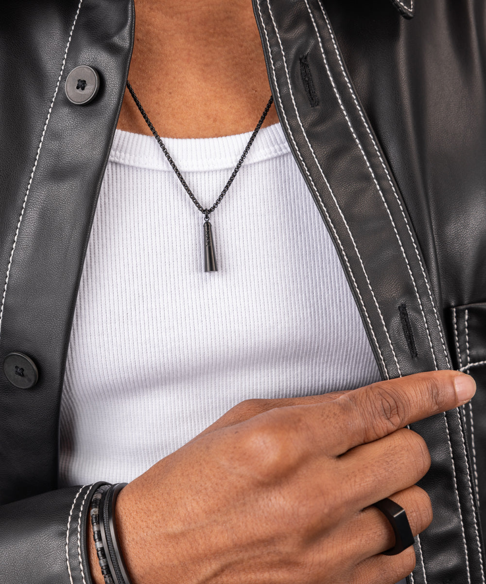 Amsterdammertje Necklace | Black