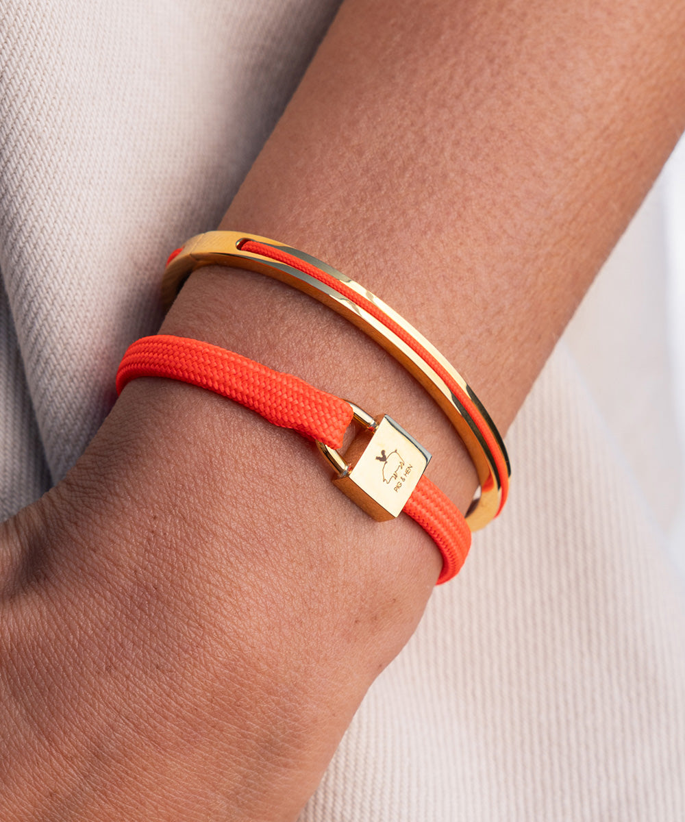 Maya Lou Radiant Orange | Gold