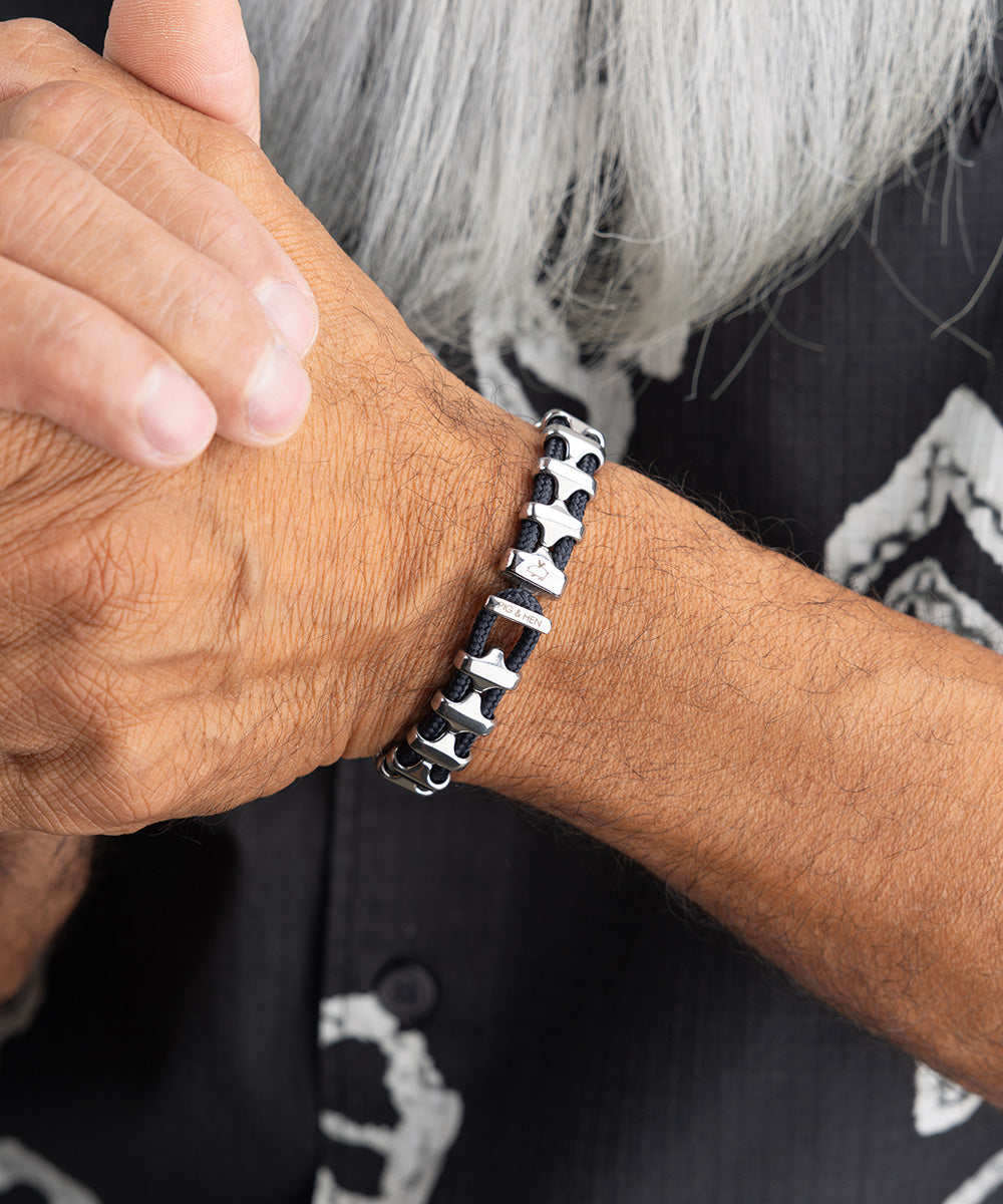 Bold Bob Navy | Silver – Pig & Hen