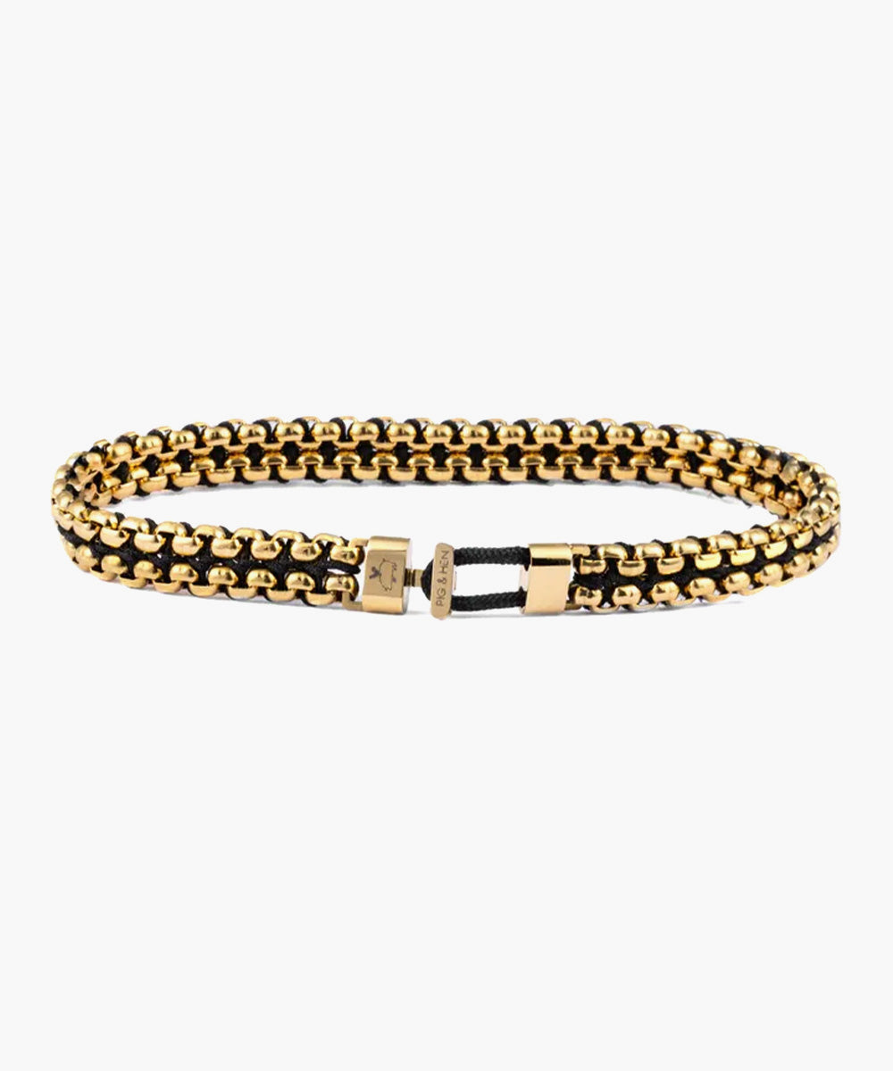 Catena Venetian 7 mm Black | Gold
