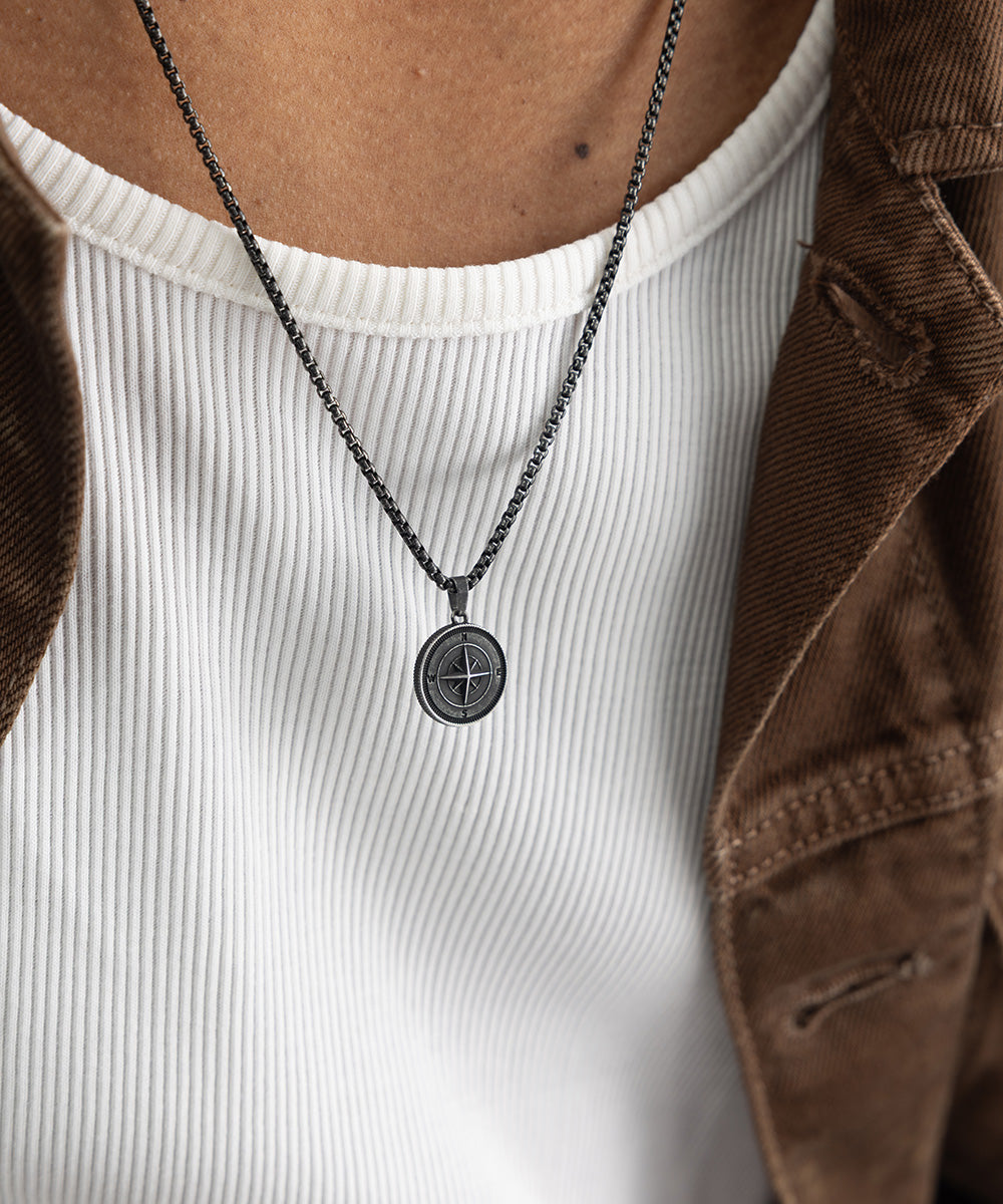 Compass Rose Necklace | Vintage – Pig & Hen