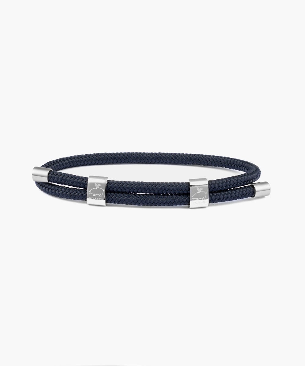 【希少】Dior lewis hamilton ブレスレット　ブルー　シルバー Little Lewis DBL Navy | Silver – Pig & Hen