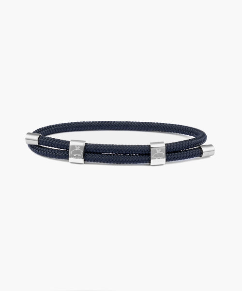 Little Lewis DBL Navy | Silver – Pig & Hen