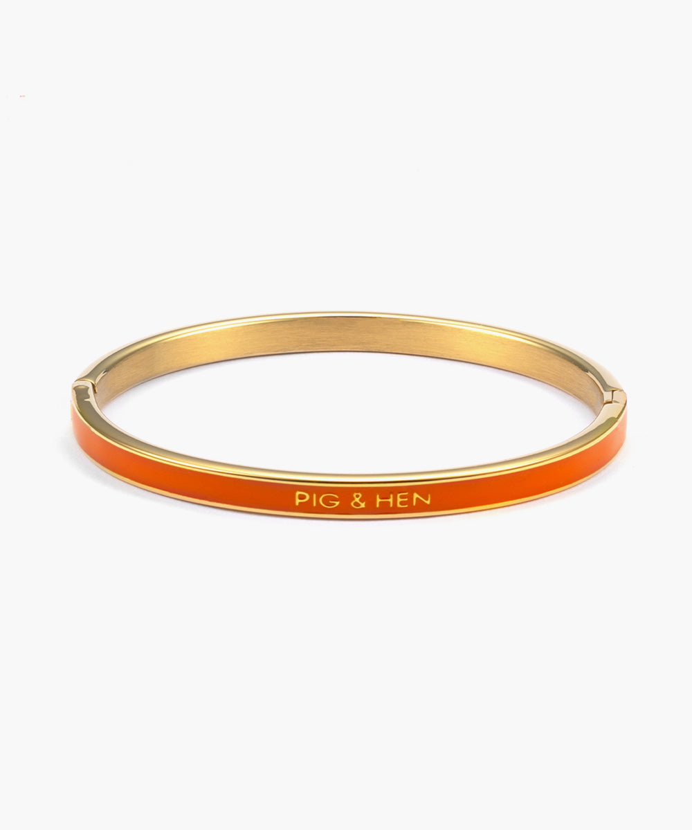 Maya Lou Aura 5mm Orange | Gold