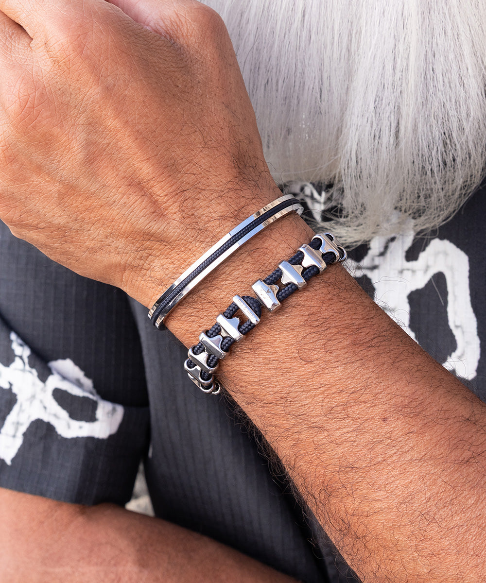 Bold Bob Navy | Silver – Pig & Hen