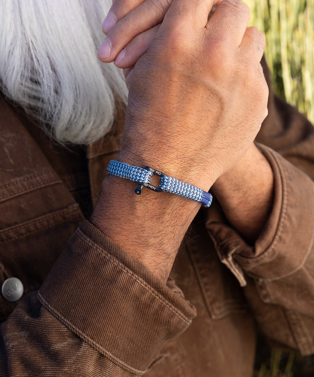 Vicious Vik Steel Blue - Slate Gray | Black – Pig & Hen