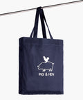 Pig & Hen Tote Bag Navy