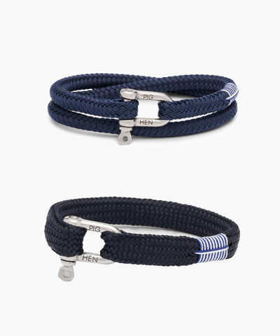 Captive Shackle Salty Steve Silver