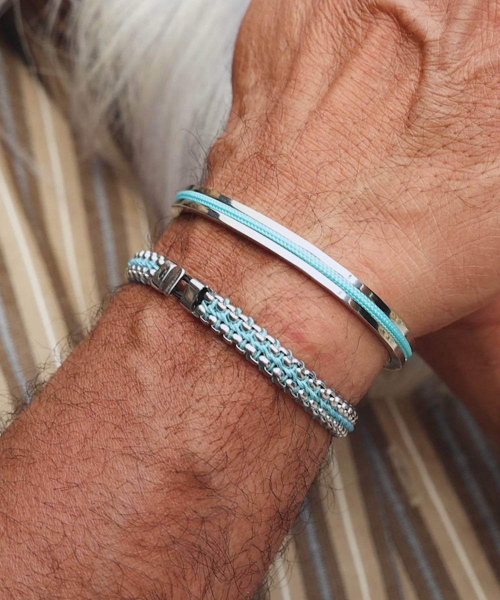 Navarch 6mm Summer Blue | Silver – Pig & Hen